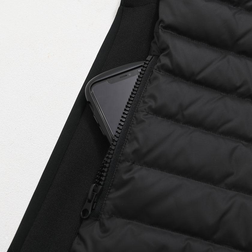 R.NEWBOLD フード付きダウンベスト XL LUXE/R ダウンベスト メンズ ブランド フード付き ゴルフ 大きい