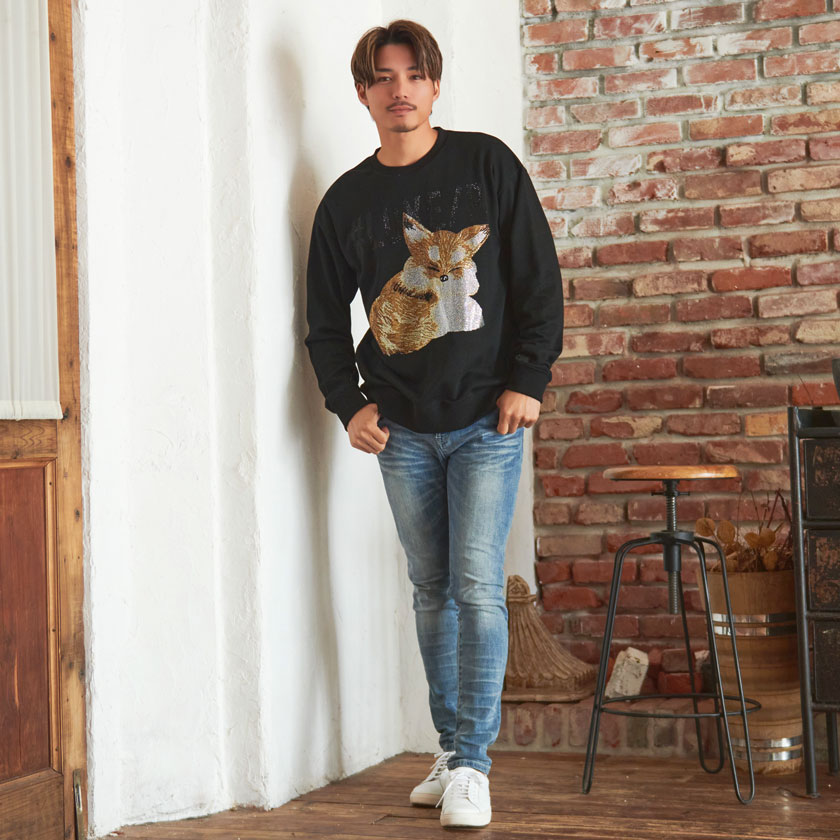 LUXE/R（ラグジュ） トレーナー メンズ スウェット 長袖 プルオーバー