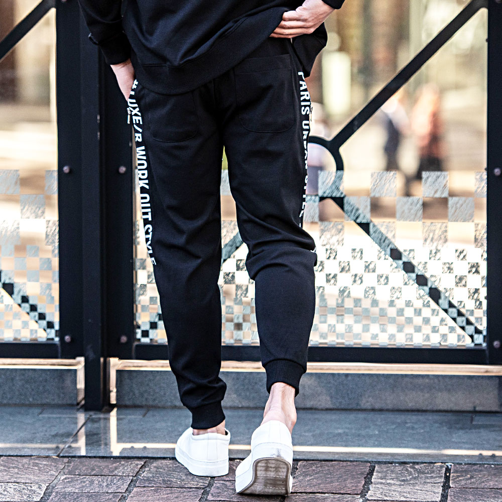 【極美品】THE SWINGGGR スウィンガー ストレッチ八分丈ジョガーパンツ LUXE/R ジョガーパンツ メンズ おしゃれ スウェット ストレッチ
