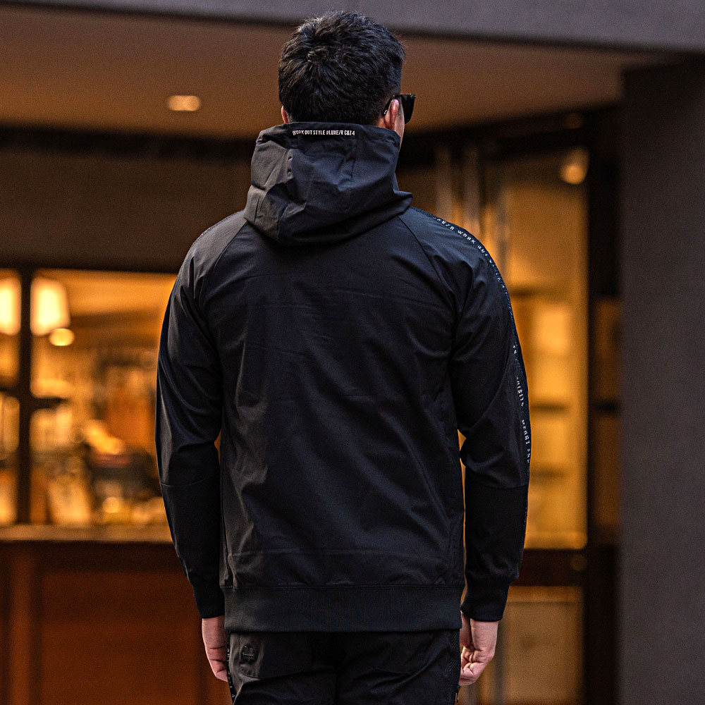 LUXE/R（ラグジュ） パーカー メンズ ジップ 長袖 布帛 トップス