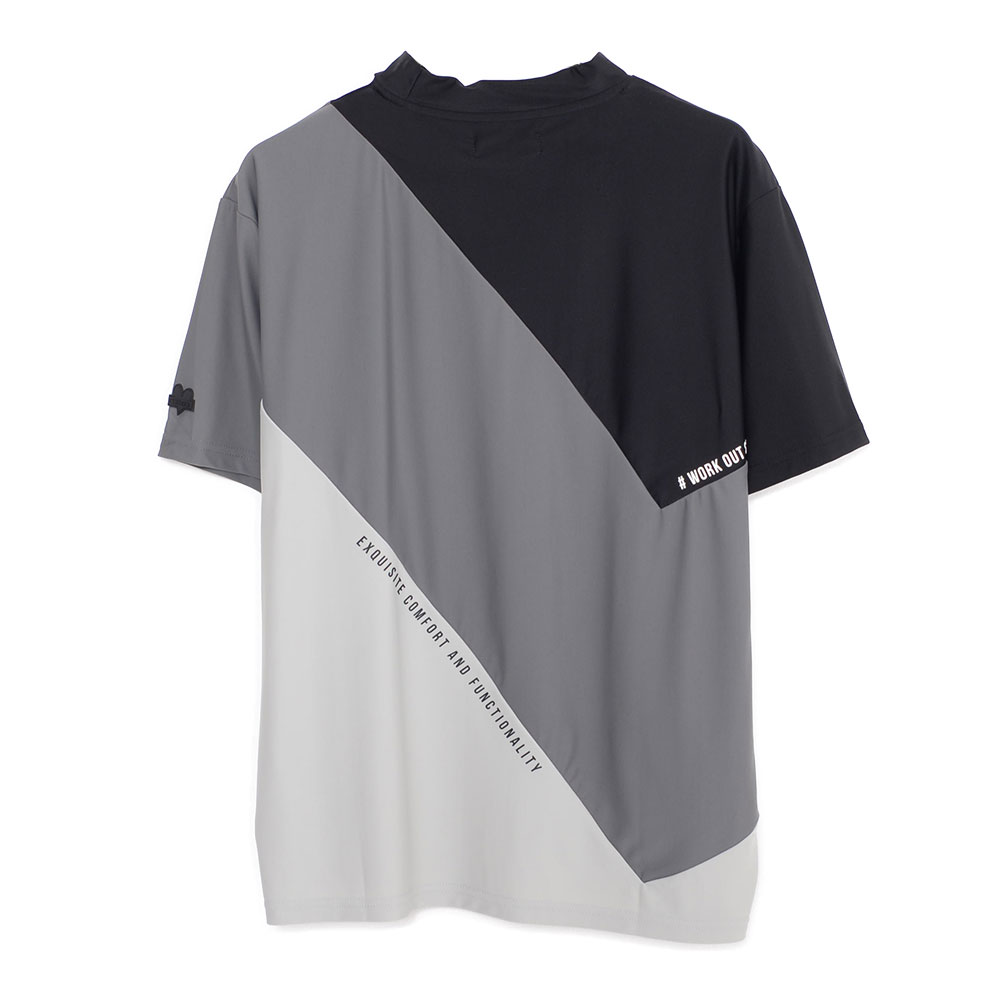 LUXE/R Tシャツ メンズ ゴルフウェア 接触冷感 吸水速乾 ドライ