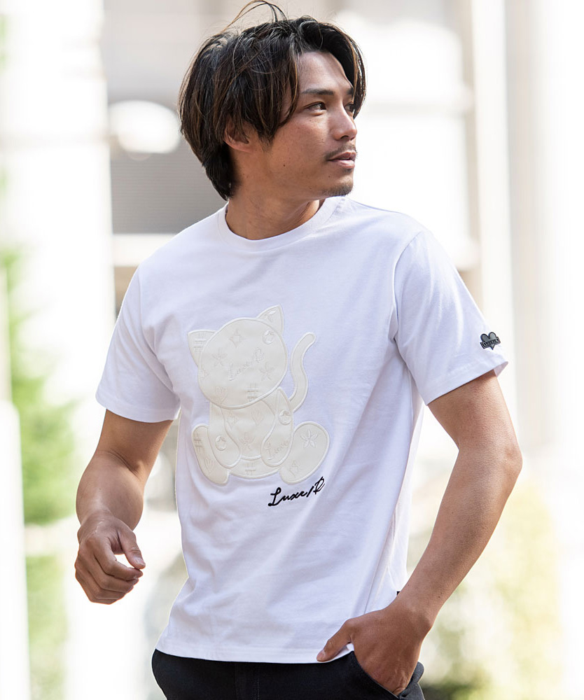 ジーフォア ゴルフ メンズ 半袖 ブラックショートパンツとTシャツセット Golf Wear Woven Short Sleeve Shirt / 上下セット（半袖シャツ