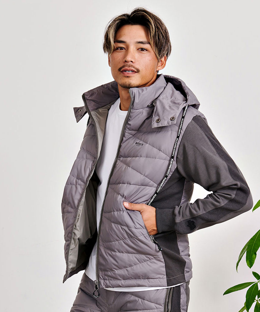 LUXE/R（ラグジュ） ダウンジャケット メンズ アウター ゴルフウェア