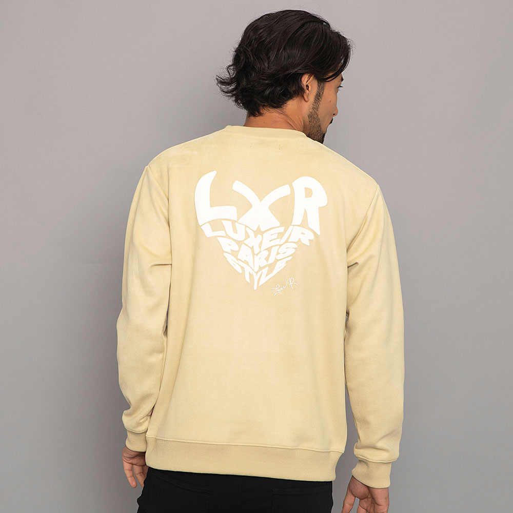 レザレクション　新品　XLサイズ トレーナー LUXE/R（ラグジュ） トレーナー メンズ 長袖 ブランド おしゃれ 大きい
