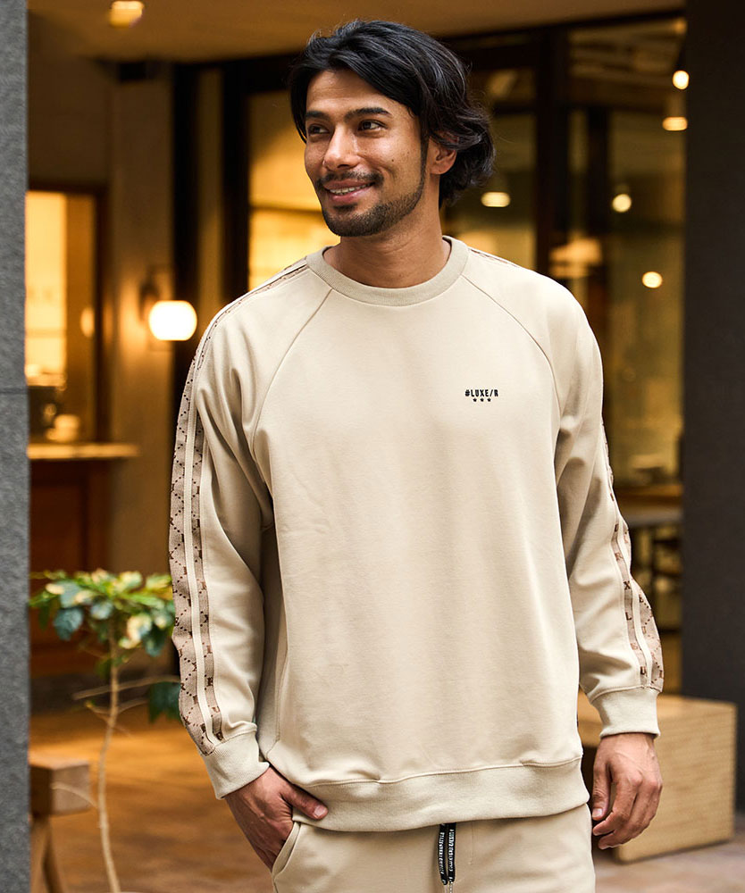 LUXE/R（ラグジュ） トレーナー メンズ 上下 セットアップ可 ブランド