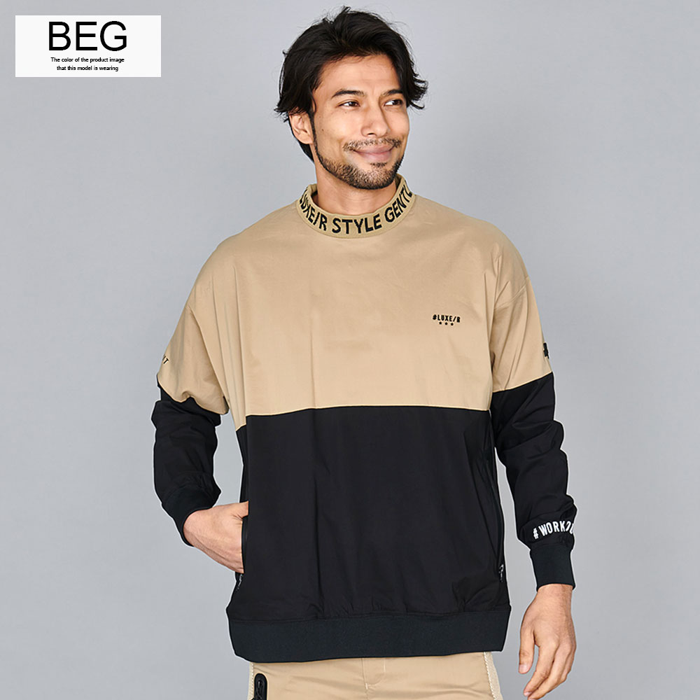 LUXE/R（ラグジュ） トレーナー メンズ ブランド 上下 セットアップ可