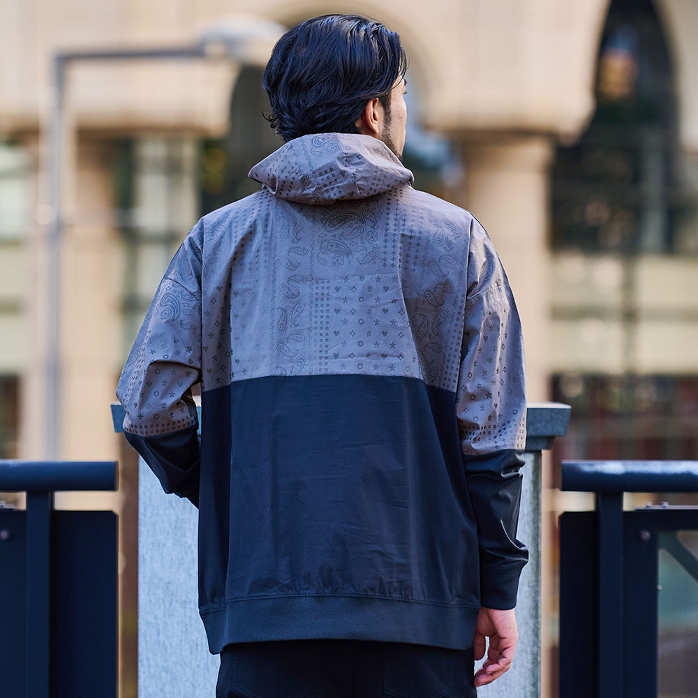 LUXE/R（ラグジュ） パーカー メンズ ブランド プルオーバー バンダナ