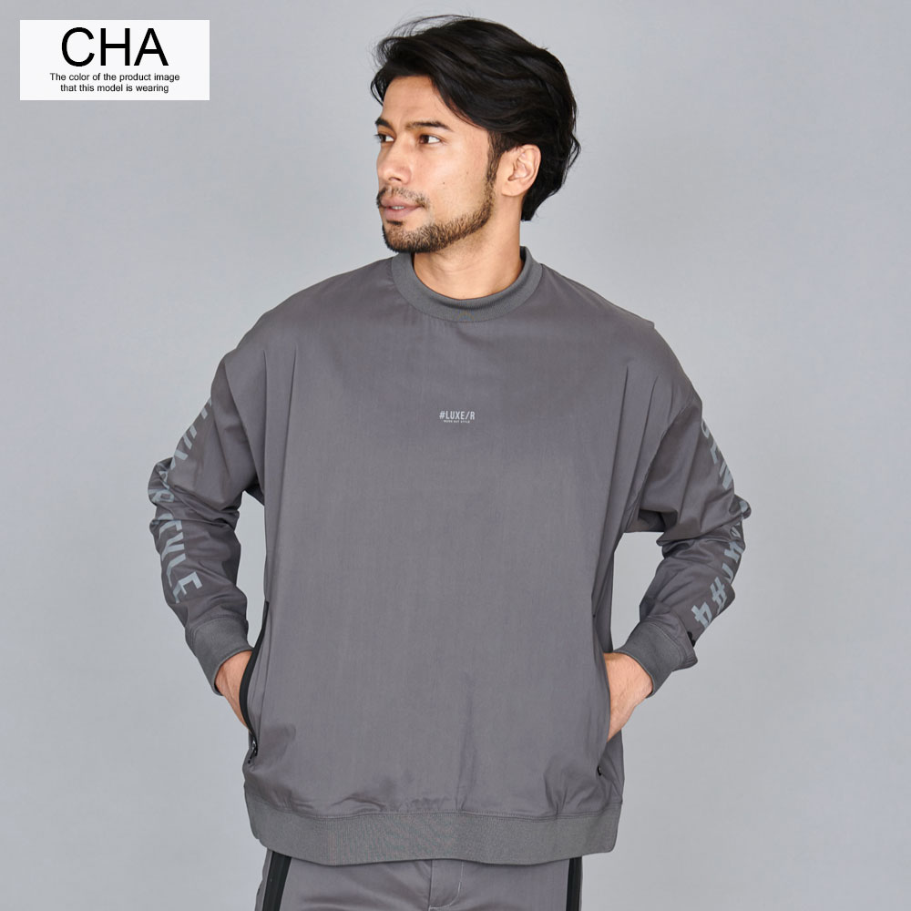 LUXE/R（ラグジュ） トレーナー メンズ ブランド プルオーバー モック