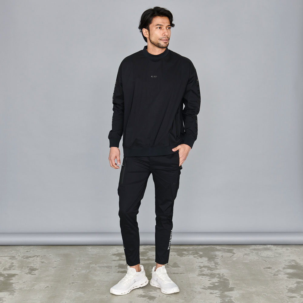 LUXE/R モックネック ボンディングトレーナー LUXE/R（ラグジュ） トレーナー メンズ ブランド プルオーバー モック