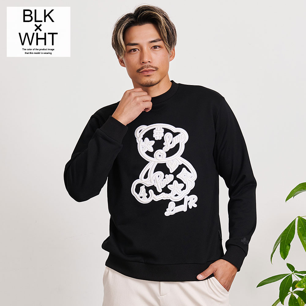 LUXE/R（ラグジュ） トレーナー メンズ 長袖 秋冬 裏毛 ブランド