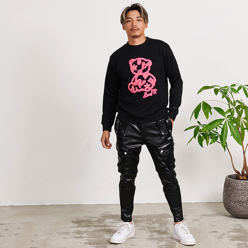 LUXE/R（ラグジュ） トレーナー メンズ 長袖 秋冬 裏毛 ブランド