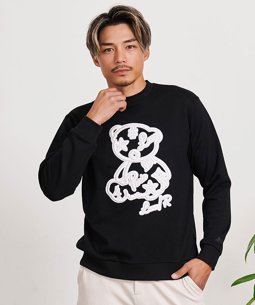 LUXE/R（ラグジュ） トレーナー メンズ 長袖 秋冬 裏毛 ブランド