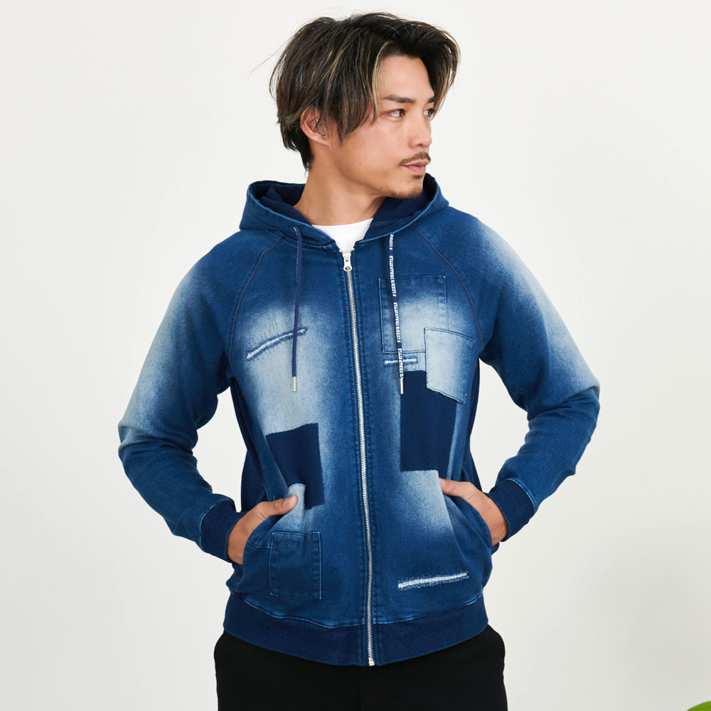 LUXE/R（ラグジュ） パーカー メンズ アウター セットアップ可 ジップ