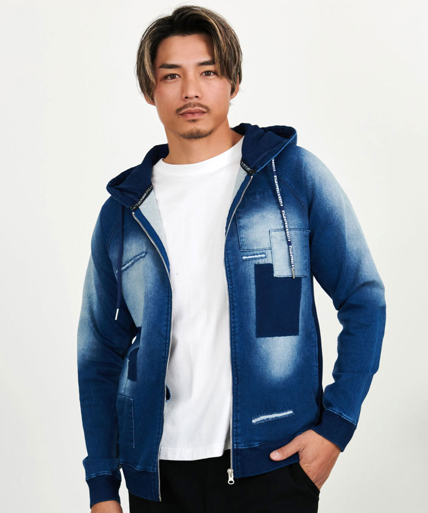 LUXE/R（ラグジュ） パーカー メンズ アウター セットアップ可 ジップ