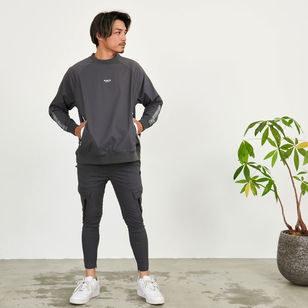 LUXE/R（ラグジュ） トレーナー メンズ 長袖 布帛 プルオーバー ゴルフ