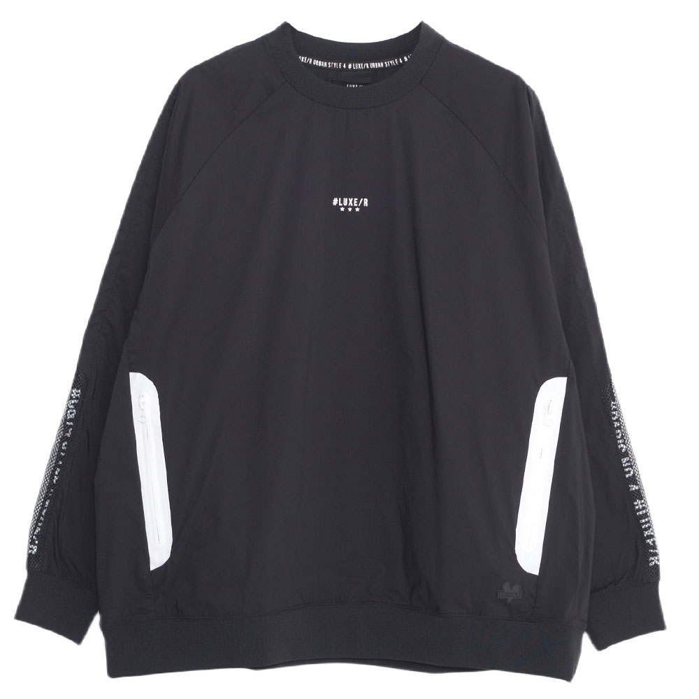 LUXE/R（ラグジュ） トレーナー メンズ 長袖 布帛 プルオーバー ゴルフ