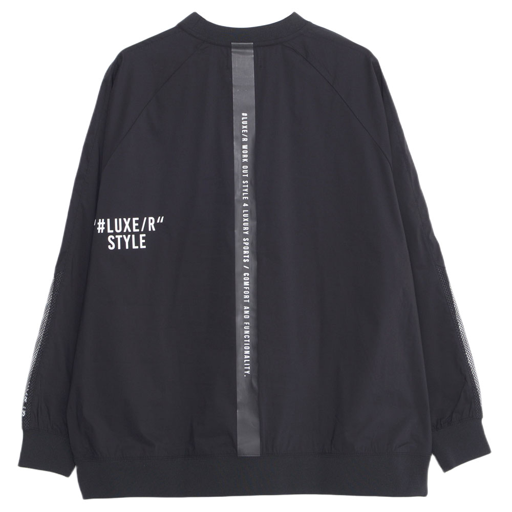 LUXE/R（ラグジュ） トレーナー メンズ 長袖 布帛 プルオーバー ゴルフ