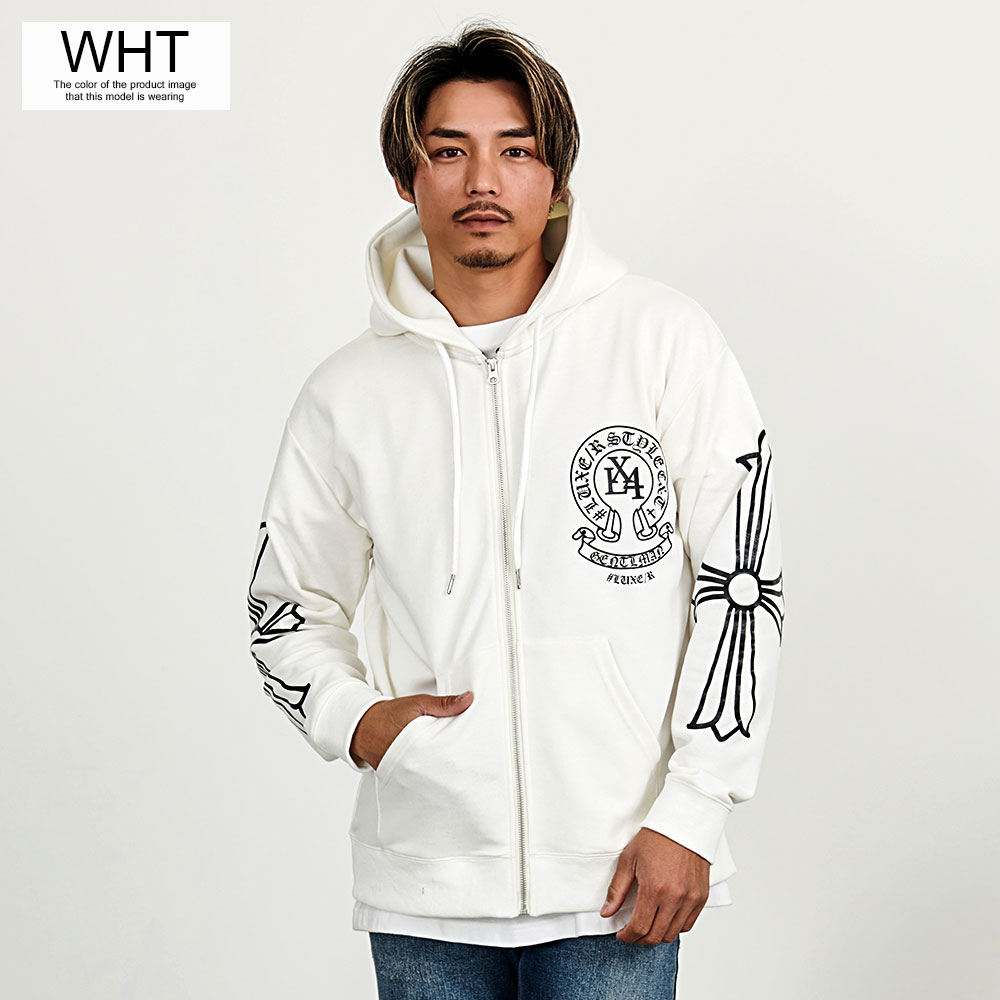 LUXE/R（ラグジュ） パーカー メンズ おしゃれ ジップアップ