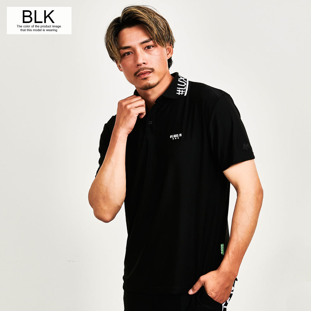 LUXE/R（ラグジュ） ポロシャツ メンズ ブランド 半袖 ゴルフ ゴルフ