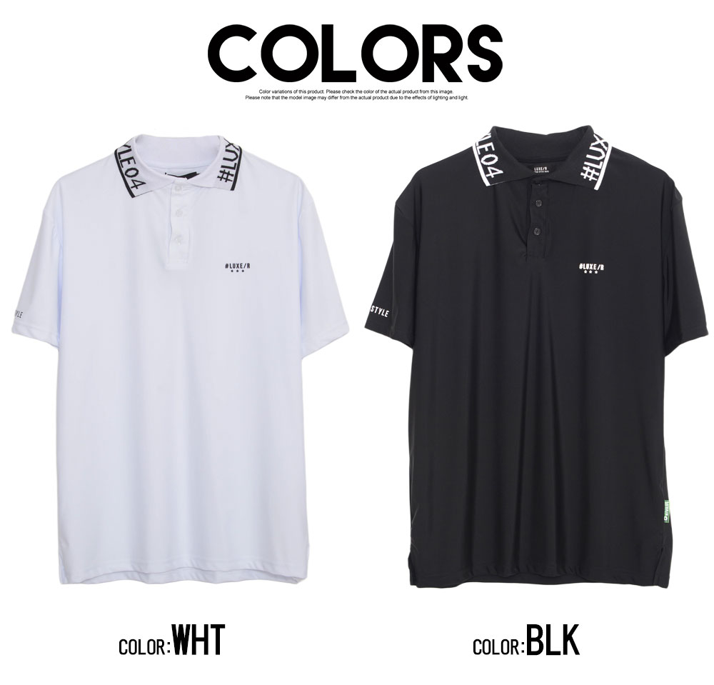 LUXE/R（ラグジュ） ポロシャツ メンズ ブランド 半袖 ゴルフ ゴルフ