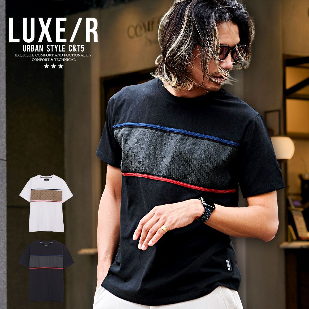 LUXE/R（ラグジュ） Tシャツ メンズ 半袖 ブランド 大きいサイズ 