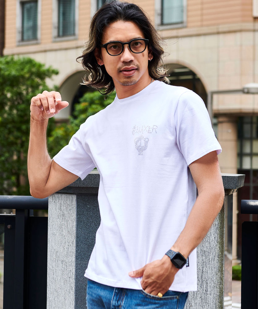 LUXE/R（ラグジュ） Tシャツ メンズ 半袖 ブランド 綿 スカル ベア
