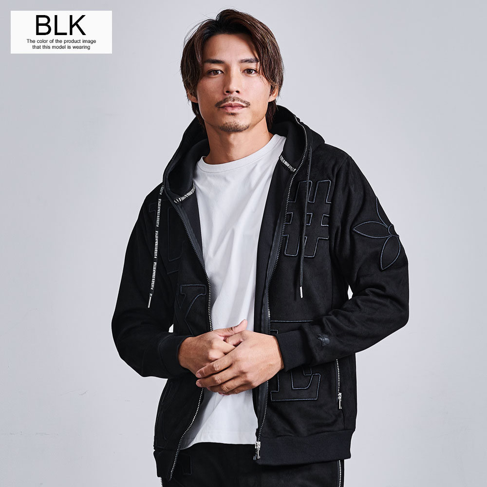 LUXE/R（ラグジュ） ジップ パーカー メンズ ブランド フーディ