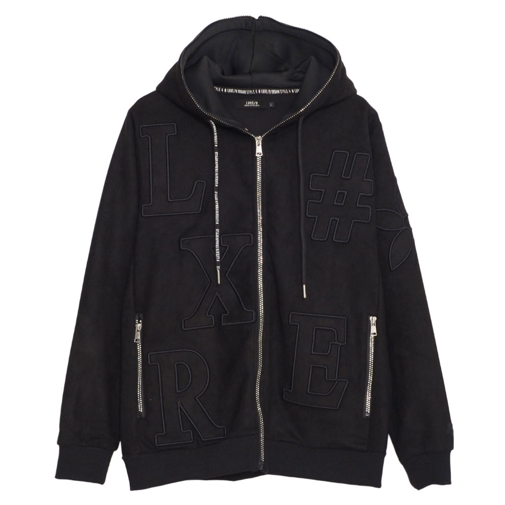 LUXE/R（ラグジュ） ジップ パーカー メンズ ブランド フーディ
