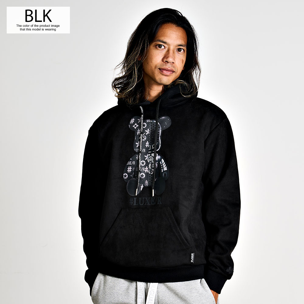 LUXE/R（ラグジュ） パーカー メンズ ブランド 長袖 プルオーバー ロゴ