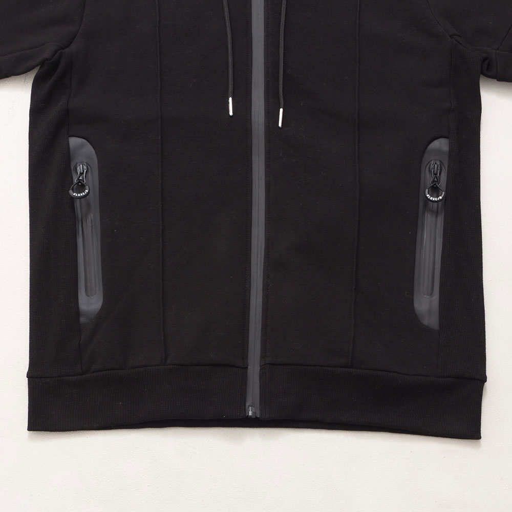 LUXE/R（ラグジュ） ジップパーカー メンズ フリース ストレッチ