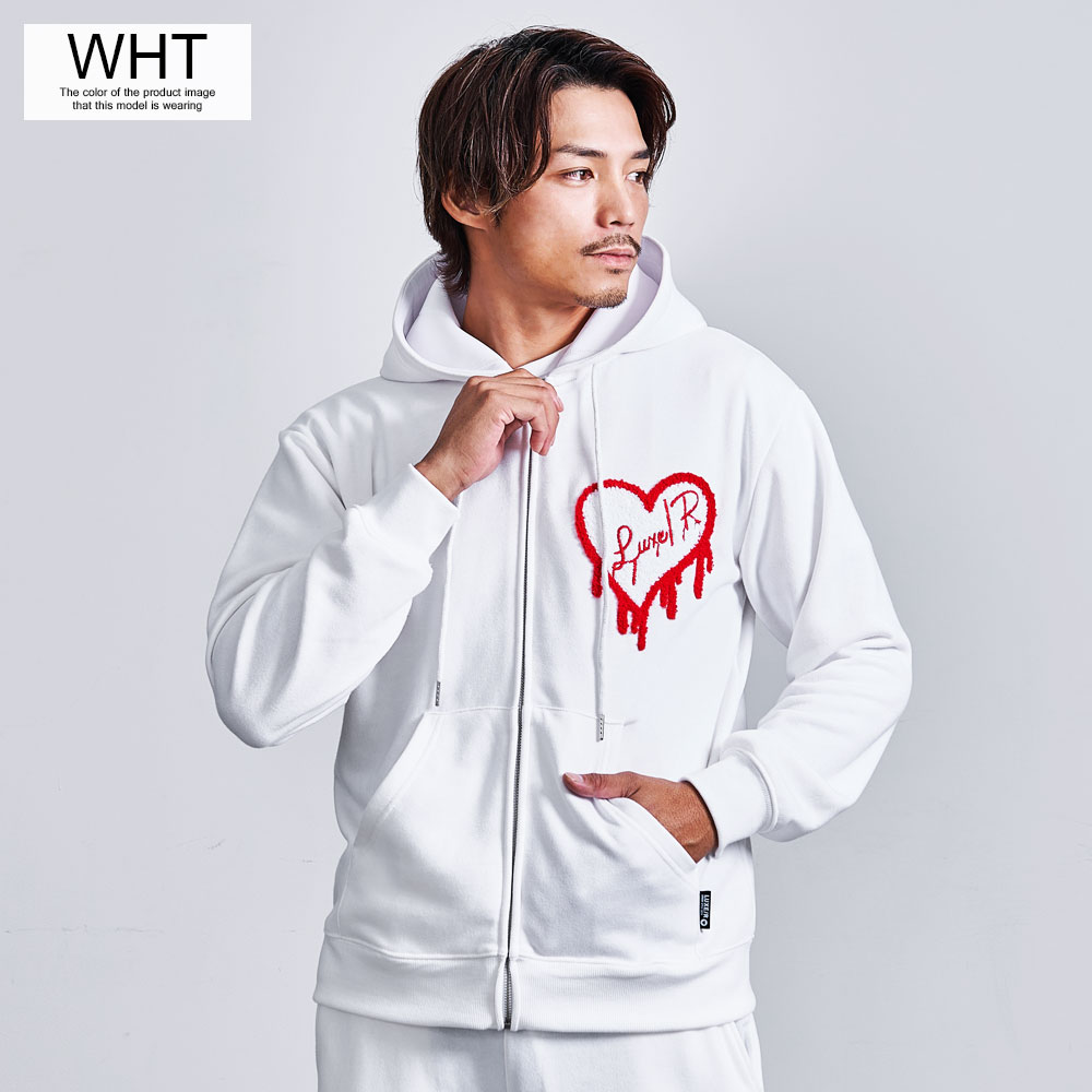 LUXE/R（ラグジュ） パーカー メンズ ブランド ジップアップ