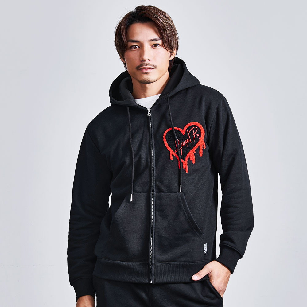 LUXE/R（ラグジュ） パーカー メンズ ブランド ジップアップ