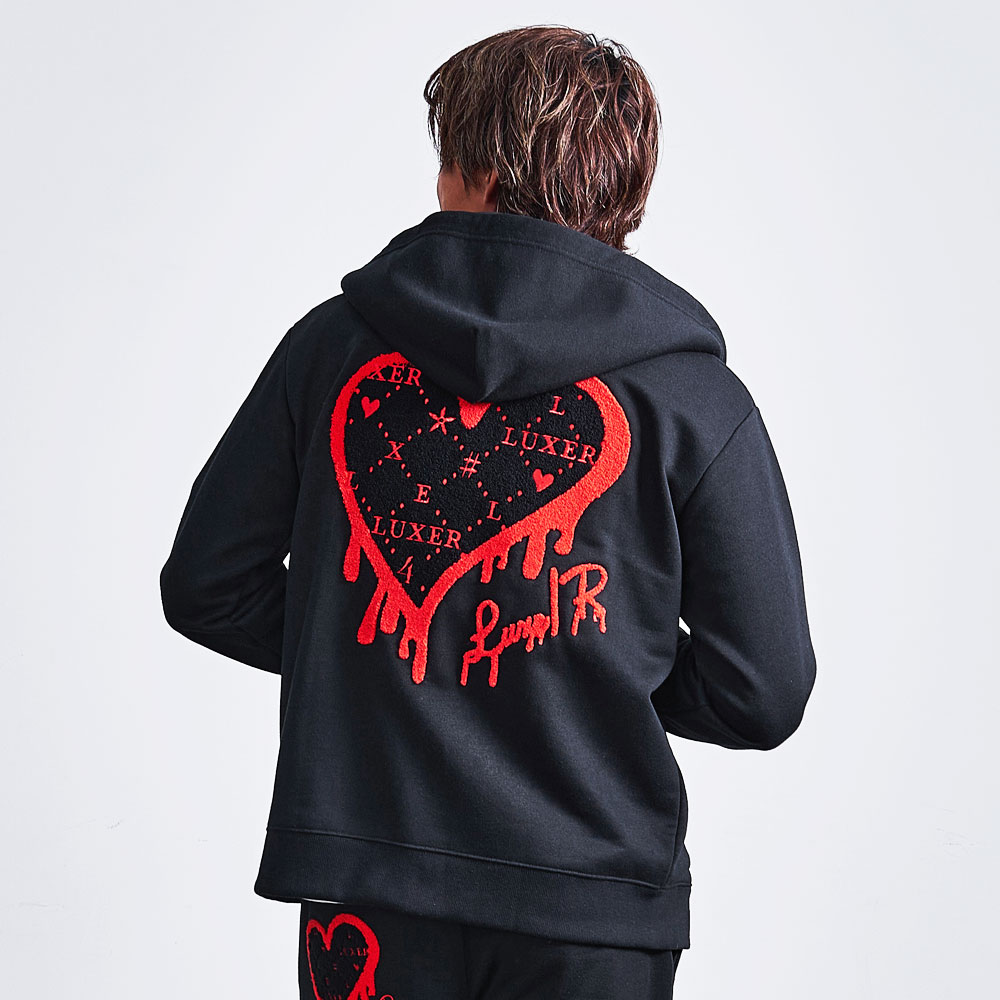 LUXE/R（ラグジュ） パーカー メンズ ブランド ジップアップ