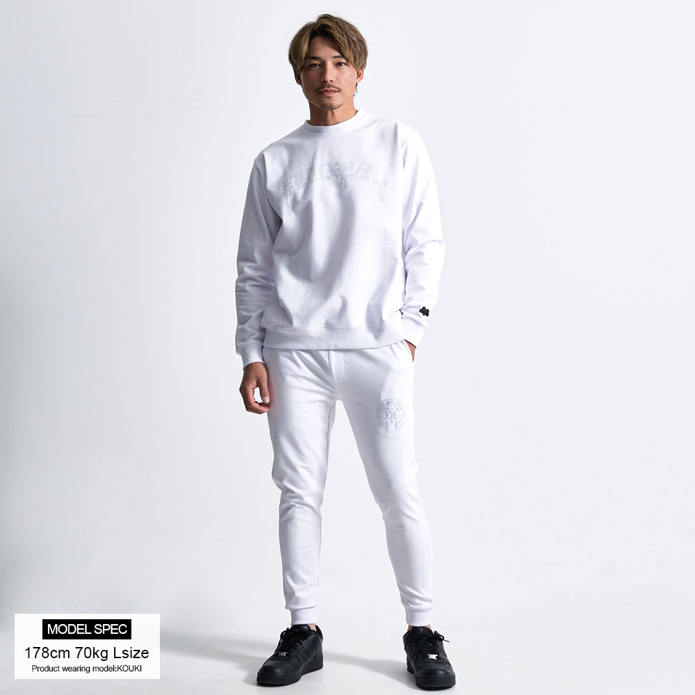 LUXE/R（ラグジュ） スウェットパンツ メンズ イージー ジョガー リブ