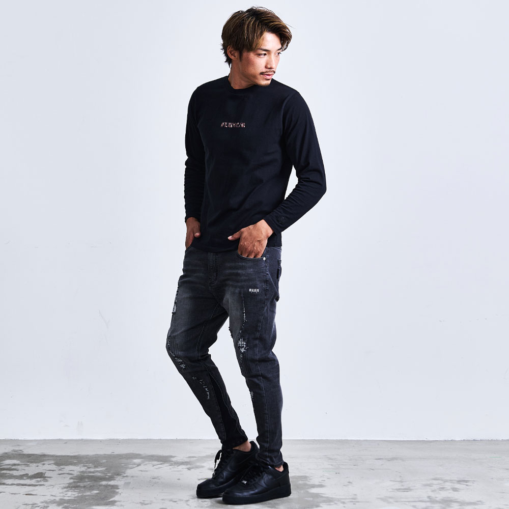 LUXE/R（ラグジュ） デニムパンツ メンズ スキニー ストレッチ