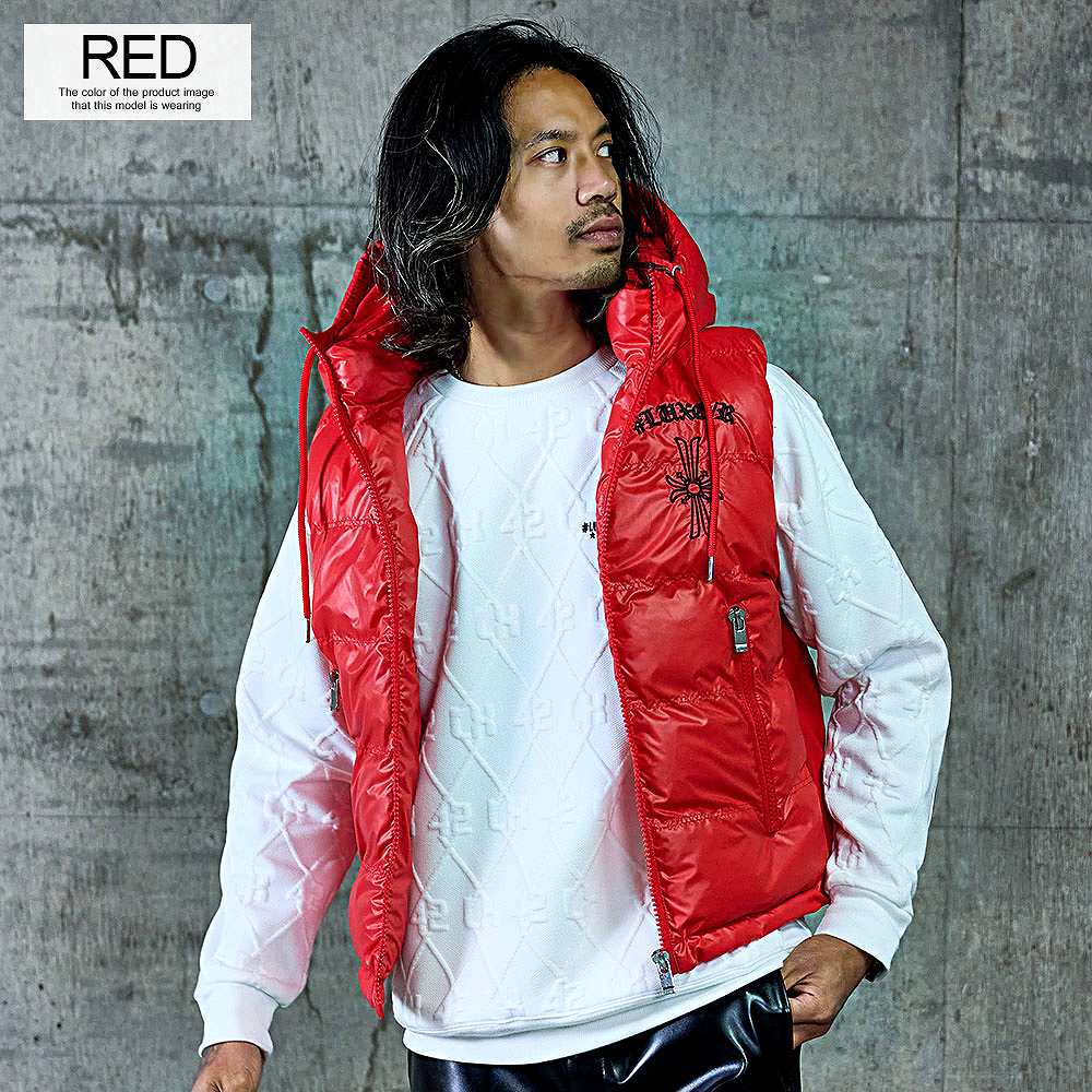 NYロゴ刺繍 両面着用可能 ホワイトダウンベスト MONCLER（モンクレール） ダウン ダウンベスト チェニス レディース