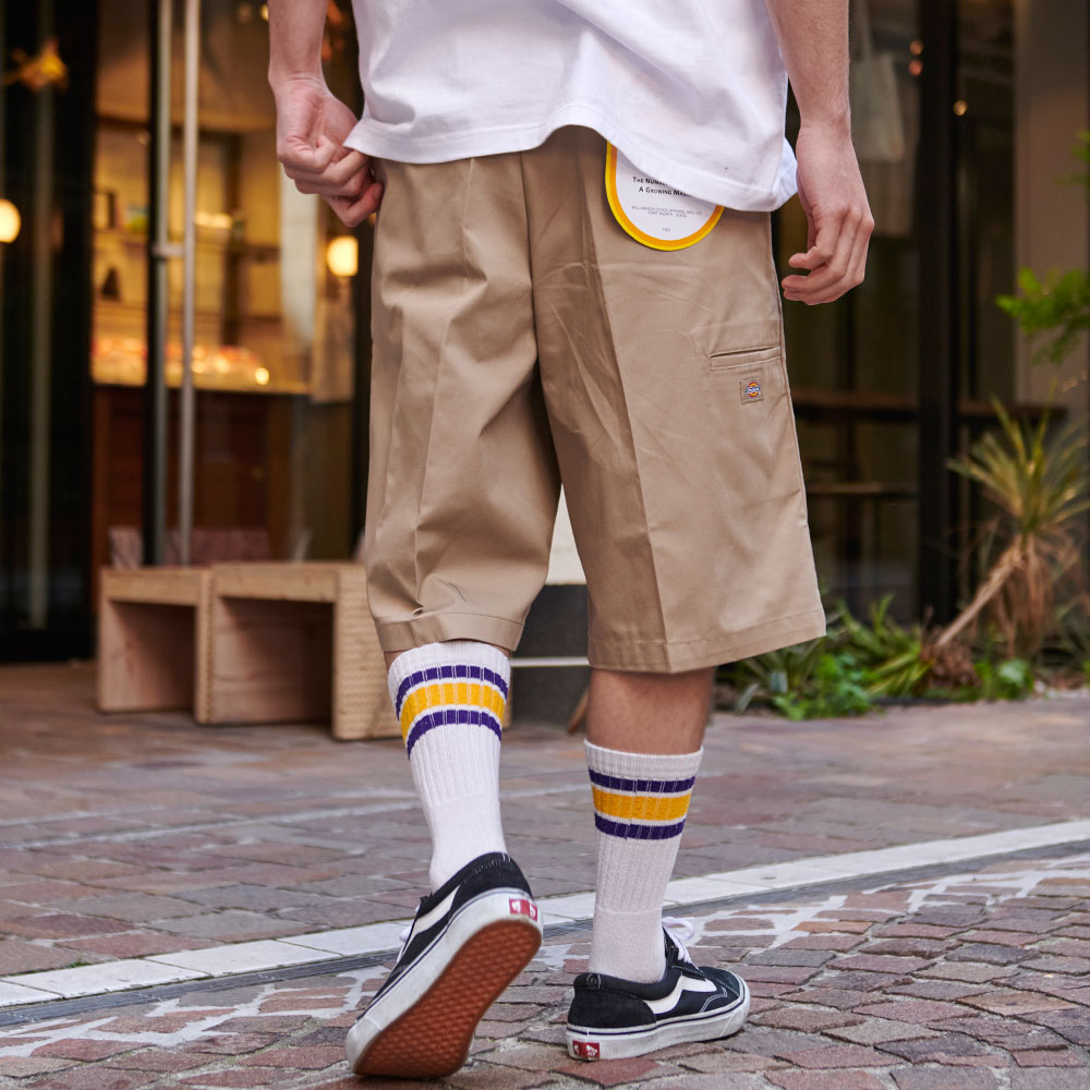 Dickies ショートパンツ メンズ ハーフ 膝上 短パン シンプル