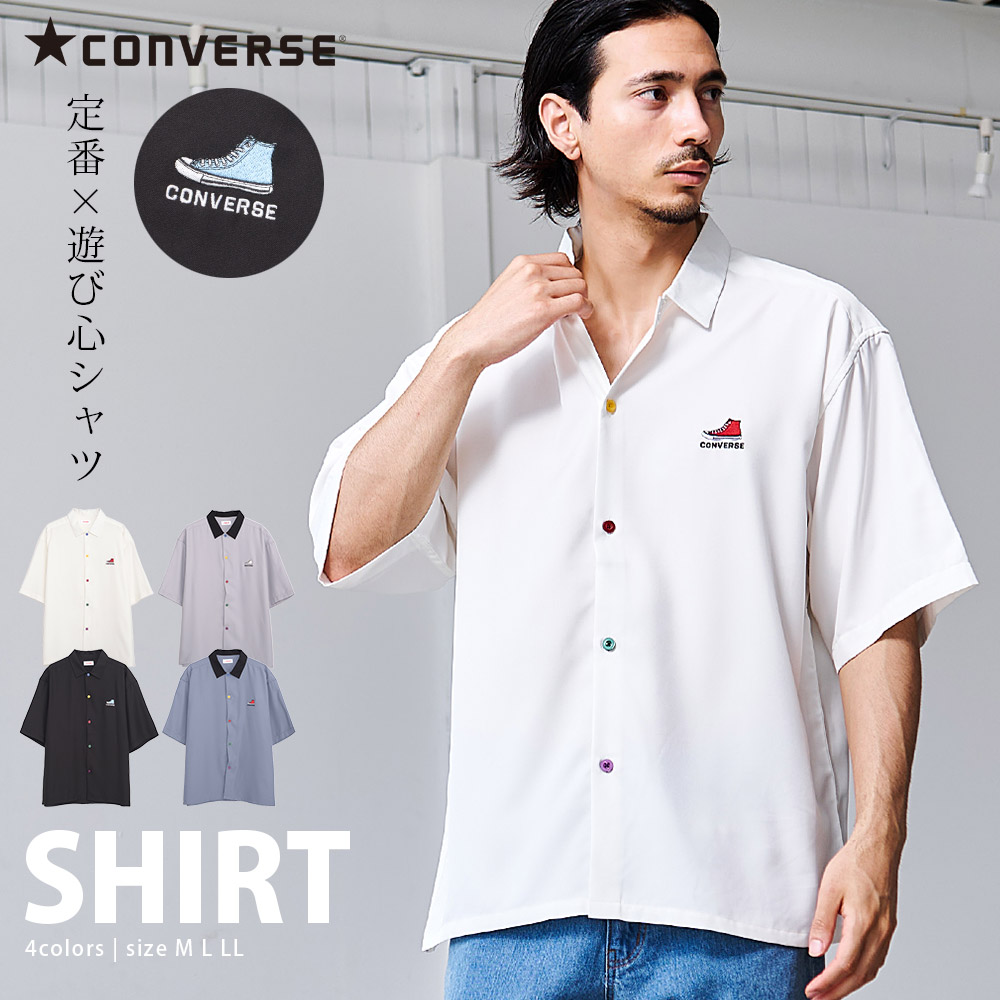CONVERSE（コンバース） シャツ メンズ 半袖 ブランド レギュラー
