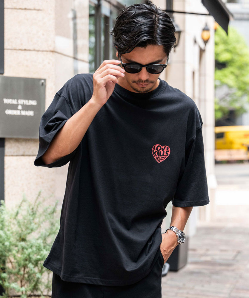 Ed Hardy（エド・ハーディー） Tシャツ メンズ ブランド 半袖 大きい