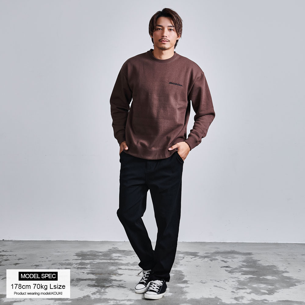 Dickies（ディッキーズ） トレーナー メンズ 長袖 裏起毛 スウェット