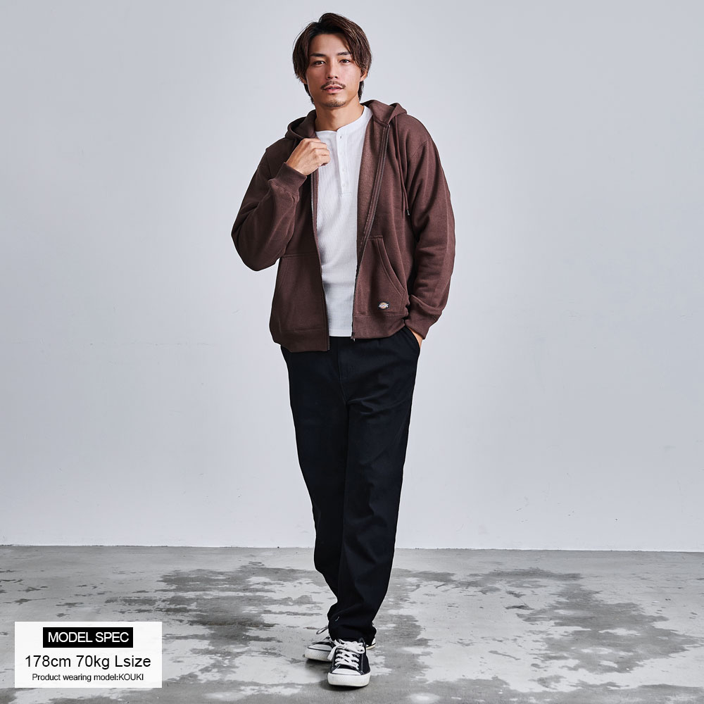 Dickies（ディッキーズ） パーカー メンズ アウター ジップアップ 裏 