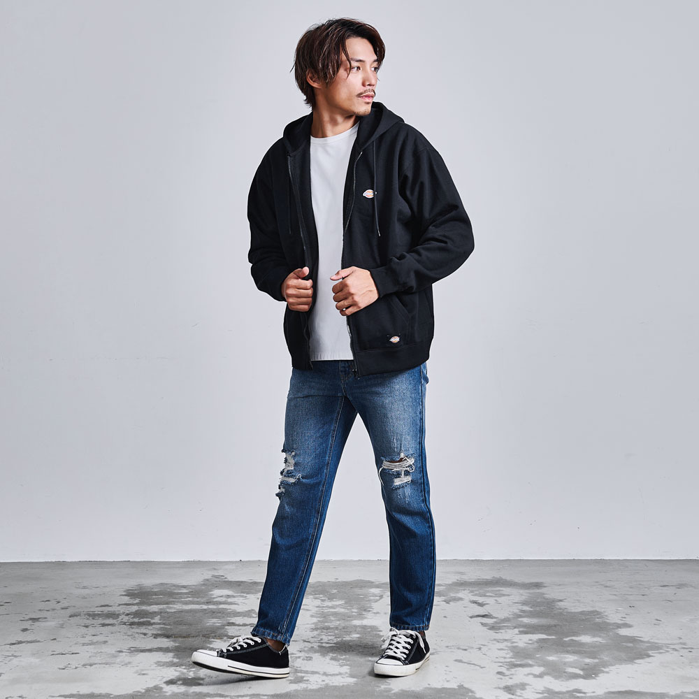 Dickies（ディッキーズ） パーカー メンズ アウター ジップアップ 裏