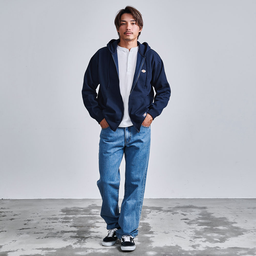 Dickies（ディッキーズ） パーカー メンズ アウター ジップアップ 裏