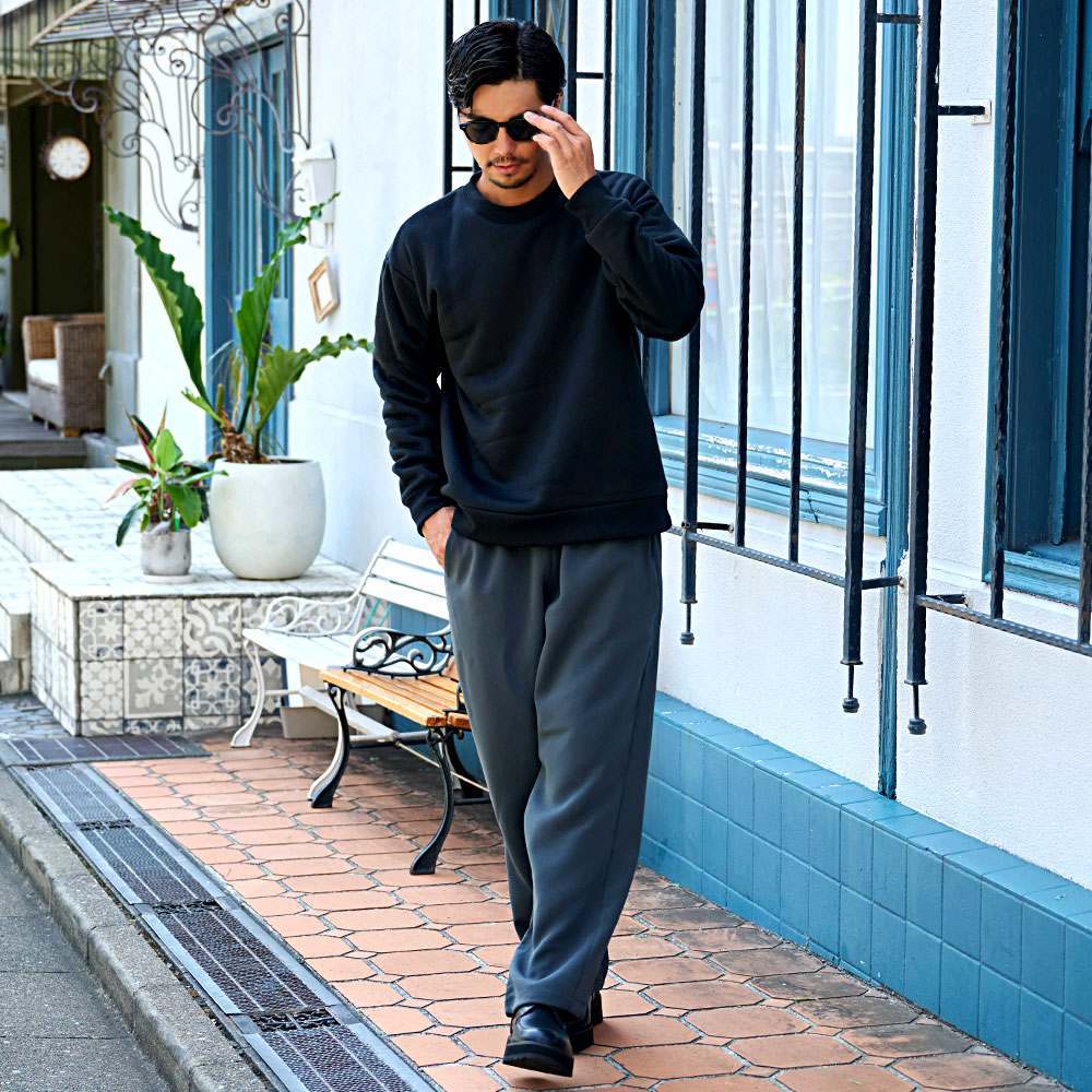 SILVER BULLET（シルバーバレット） トレーナー メンズ 暖かい 裏ボア