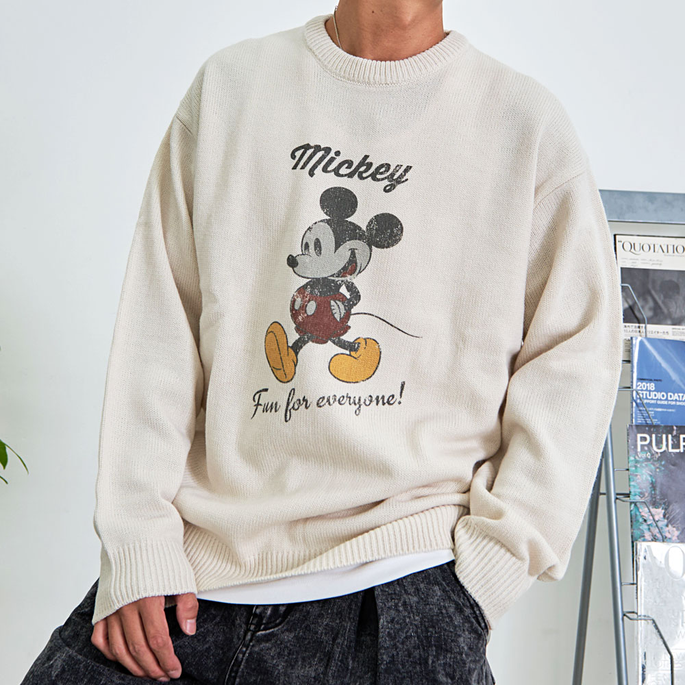 SILVER BULLET（シルバーバレット） DISNEY ミッキーマウス ニット