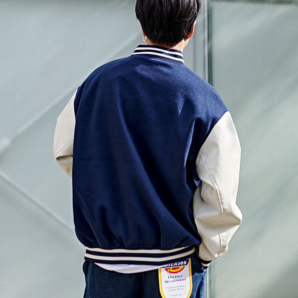 【激レア・美品】converse コンバース スタジャン アワードジャケット CONVERSE（コンバース） スタジャン メンズ アウター フェイクメルトン