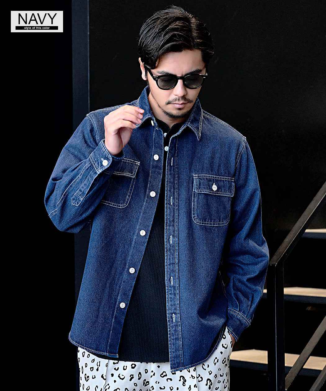 SILVER BULLET（シルバーバレット） デニムシャツ メンズ 厚手 長袖