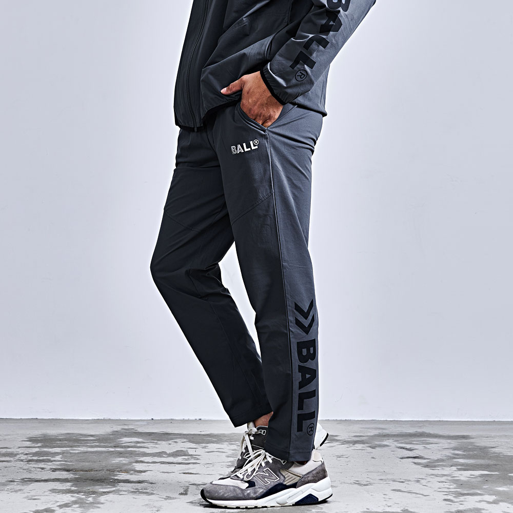 BALL セットアップ メンズ 上下 ジャージ ブルゾン ストレッチ 天竺