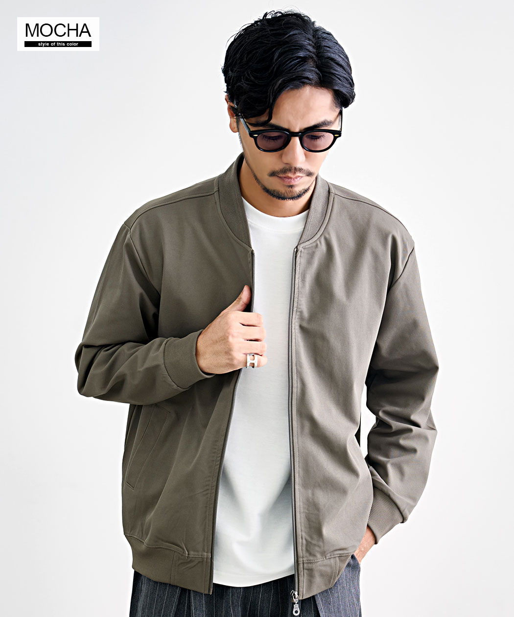 MA-1 メンズ ジャケット ブルゾン 軽量 ...の詳細画像4