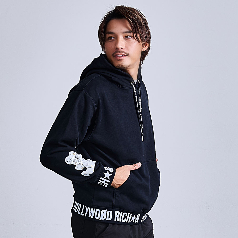 Hollywood Rich. &（ハリウッドリッチドットアンド） パーカー メンズ 